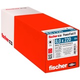 fischer Træskruer PowerFast II 8,0x220 forsænket TX 