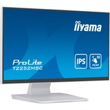 iiyama T2252MSC-W2, LED-skærm Hvid