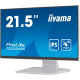 iiyama T2252MSC-W2, LED-skærm Hvid