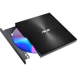 ASUS ZenDrive U8M (SDRW-08U8M-U) optisk diskdrev DVD±RW Sort, ekstern DVD-brænder Sort, Sort, Bakke, Vandret, Desktop/notebook, DVD±RW, USB Type-C
