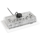 Alphacool Apex Distroplate, Fordeler Hvid/gennemsigtig