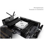 Alphacool CPU køler Hvid