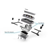 Alphacool Core 1 Hvid, CPU køler Hvid