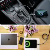 Ansmann Magnetisk USB Type-C opladerkabel Sort