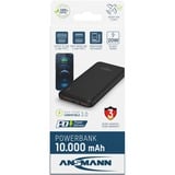 Ansmann Powerbank 10000 mAh PB320PD, Power Bank Sort