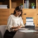 Brother ADS1800WUN1, indtræknings scanner grå