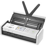 Brother ADS-1800W ADF-scanner 1200 x 1200 dpi A4 Hvid, indtræknings scanner grå, 215,9 x 355,6 mm, 1200 x 1200 dpi, 20 sider pr. minut, ADF-scanner, Hvid, LCD