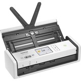 Brother ADS-1800W scanner ADF-scanner 600 x 600 dpi A4 Hvid, indtræknings scanner grå, 215,9 x 355,6 mm, 600 x 600 dpi, 1200 x 1200 dpi, 30 sider pr. minut, ADF-scanner, Hvid