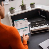Brother ADS-1800W scanner ADF-scanner 600 x 600 dpi A4 Hvid, indtræknings scanner grå, 215,9 x 355,6 mm, 600 x 600 dpi, 1200 x 1200 dpi, 30 sider pr. minut, ADF-scanner, Hvid