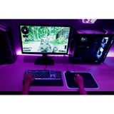 Cooler Master Gaming MP750 Gaming musemåtte Sort, Lilla, Gaming Mus pad Sort, Sort, Lilla, Monokromatisk, Bomuld, Plast, Gummi, USB-drevet, Skridsikker bund, Gaming musemåtte