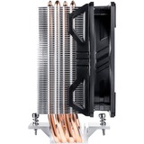 Cooler Master Hyper 212 EVO V2 Processor Køler 12 cm Sort, Sølv 1 stk, CPU køler Sølv/Sort, Køler, 12 cm, 650 rpm, 1800 rpm, 8 dB, 27 dB