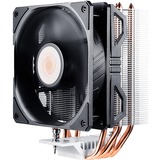 Cooler Master Hyper 212 EVO V2 Processor Køler 12 cm Sort, Sølv 1 stk, CPU køler Sølv/Sort, Køler, 12 cm, 650 rpm, 1800 rpm, 8 dB, 27 dB