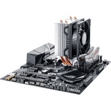 Cooler Master Hyper 212 EVO V2 Processor Køler 12 cm Sort, Sølv 1 stk, CPU køler Sølv/Sort, Køler, 12 cm, 650 rpm, 1800 rpm, 8 dB, 27 dB