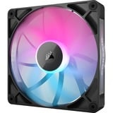 Corsair Corsair iCUE RX140 RGB Dual Kit, Sag fan Sort