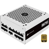 Corsair RPS0119 enhed til strømforsyning 750 W 24-pin ATX ATX Hvid, PC strømforsyning Hvid, 750 W, 100 - 240 V, 47 - 63 Hz, 10 - 5 A, 150 W, 750 W