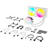 Corsair iCUE LINK TITAN 240 RX RGB, Vandkøling Hvid