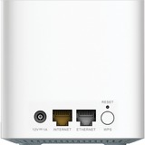D-Link EAGLE PRO AI AX1500 Dual-band (2,4 GHz / 5 GHz) Wi-Fi 6E (802.11ax) Hvid 1 Intern, Maskepunkt adgang Hvid, Intern, Mesh-system, Strøm, Status, 500 m², 0 - 40 °C