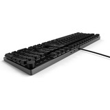 Das Keyboard Tastatur Sort, Amerikansk layout, Cherry MX Low Profile Red