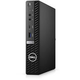 Dell OptiPlex 7090 Micro Renoveret, Mini-PC Sort