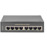 Digitus 8-port Gigabit Ethernet-netværk, Switch Sort