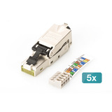 Digitus DN-93631-5, Stik Sølv