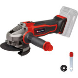EINHELL Power X-Change batteri vinkelsliber TE-AG 18/115-2 Li - Solo, 18 Volt Rød/Sort