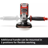 EINHELL TE-AG 18/115-2 Li - Solo, Vinkelsliber Rød/Sort