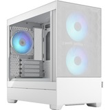 Fractal Design Pop Mini Air Mini Tower Hvid, Towerkabinet Hvid, Mini Tower, PC, Hvid, micro ATX, Mini-ITX, Stål, Hærdet glas, Flere