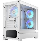 Fractal Design Pop Mini Air Mini Tower Hvid, Towerkabinet Hvid, Mini Tower, PC, Hvid, micro ATX, Mini-ITX, Stål, Hærdet glas, Flere