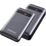 Intenso PD20000 Power Delivery Lithium polymer (LiPo) 20000 mAh Anthracit, Power Bank grå, 20000 mAh, Lithium polymer (LiPo), Quick Charge 3.0, Anthracit