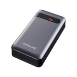 Intenso PD20000 Power Delivery Lithium polymer (LiPo) 20000 mAh Anthracit, Power Bank grå, 20000 mAh, Lithium polymer (LiPo), Quick Charge 3.0, Anthracit