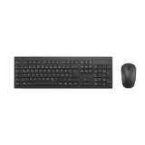 Kensington KM150 EQ trådløst skrivebordssæt, Desktop sæt Sort, DE-layout, Membran , Trådløs, RF trådløst, Membran, QWERTZ, Sort, Mus inkluderet