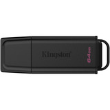 Kingston DataTraveler Exodia 64 GB, USB-stik Sort