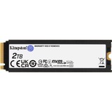 Kingston FURY 2000G RENEGADE PCIe 4.0 NVMe SSD M/HEATSINK, Solid state-drev Sort, 2 TB, M.2