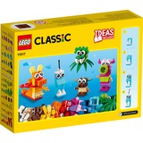 LEGO Classic Kreative monstre, Bygge legetøj Byggesæt, 4 År, Plast, 140 stk, 141 g