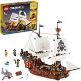 LEGO Creator Piratskib, Bygge legetøj Byggesæt, 9 År, 1262 stk, 2,03 kg