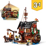 LEGO Creator Piratskib, Bygge legetøj Byggesæt, 9 År, 1262 stk, 2,03 kg