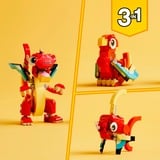 LEGO Rød drage Byggeklodser, Bygge legetøj Byggesæt, 6 År, Plast, 149 stk, 185 g
