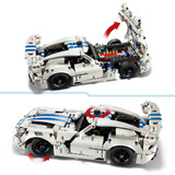 LEGO Technic Dodge Viper GTS-R Sportsvogn, Bygge legetøj Byggesæt, 10 År, Plast, 805 stk, 1,1 kg
