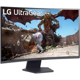 LG 27GS60QX, Gaming Skærm Sort