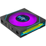 Lian Li UNI FAN SL-INF LCD FLEX 120 Wireless, Sag fan Sort