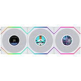 Lian Li UNI FAN TL LCD FLEX 120 Wireless, Sag fan Hvid