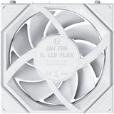 Lian Li UNI FAN TL LCD FLEX 120 Wireless, Sag fan Hvid