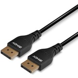Lindy 36462 DisplayPort kabel 2 m Sort Sort, 2 m, DisplayPort, DisplayPort, Hanstik, Hanstik, 7680 x 4320 pixel