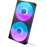 NZXT F240 RGB CORE, Sag fan Sort