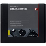 Noctua Netzteil NV-PS1, 115V / 230V AC > 12V DC, Strømforsyning Sort