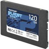 Patriot Burst Elite 2.5" 120 GB Serial ATA III, Solid state-drev Sort, 120 GB, 2.5", 450 MB/s, 6 Gbit/sek.