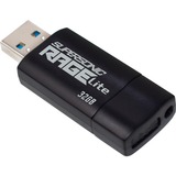 Patriot Supersonic Rage Lite USB-nøgle 32 GB USB Type-A 3.2 Gen 1 (3.1 Gen 1) Sort, Blå, USB-stik Sort/Blå, 32 GB, USB Type-A, 3.2 Gen 1 (3.1 Gen 1), 180 MB/s, Glide, Sort, Blå