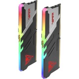 Patriot Viper RGB PVVR532G560C36K hukommelsesmodul 32 GB 2 x 16 GB DDR5 5600 Mhz Fejlkorrigerende kode Sort/Hvid, 32 GB, 2 x 16 GB, DDR5, 5600 Mhz