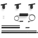 Philips Hue White & Color Ambiance Perifo Basis-Set Væglampe 3 spots Sort